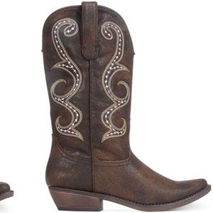 American Rag Dawn Brown Cowboy Boot